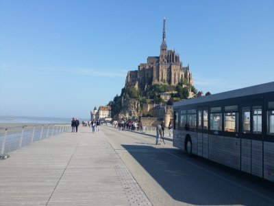 Le Mont-Saint-Michel site emblématique du tourisme en Normandie - Thierry Valoi