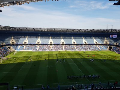 5 000 personnes ont pu retrouver les joies de voir un match de foot dans un stade, avec à la clé du spectacle : 9 buts ont été marqués au cours de la partie le dimanche 12 juillet, au Havre.