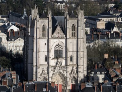 La cathédrale de Nantes en février 2020 - Loic VENANCE [AFP/Archives]