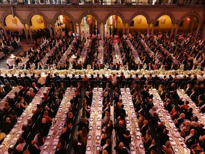 Le banquet du Nobel de la paix le 10 décembre 2019 à Stockholm - Jonathan NACKSTRAND [AFP/Archives]