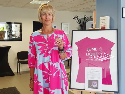 Mélanie Fresnel est coordinatrice à la Ligue contre le cancer à Caen.