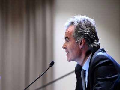 Le directeur de Mediapro France, Julien Bergeaud, lors d'une conférence de presse à Paris le 12 décembre 2019 - FRANCK FIFE [AFP/Archives]