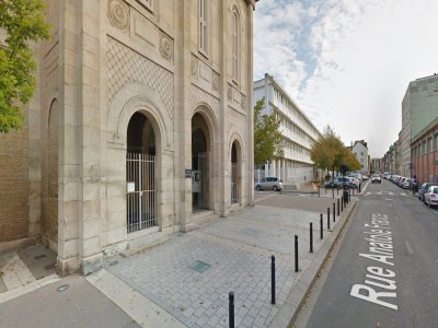 Vendredi 24 juillet, des migrants auraient été contrôlés et arrêtés par la police non loin de l'Entraide Protestante (photo) du Havre, après une distribution alimentaire. - Google Street View