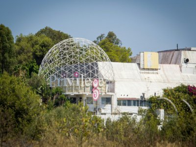 La discothèque Privilege fermée en raison de la pandémie de coronavirus, le 30 juillet 2020 à Ibiza - JAIME REINA [AFP]