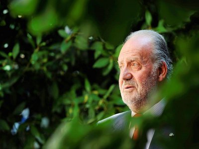 L'ancien roi d'Espagne Juan Carlos, le 24 septembre 2009 à Madrid - Pierre-Philippe MARCOU [AFP/Archives]