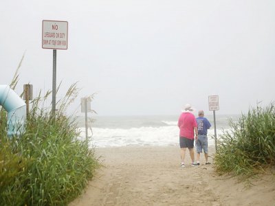 A Myrtle Beach, en Caroline du Sud, le 3 août 2020 - Logan Cyrus [AFP]