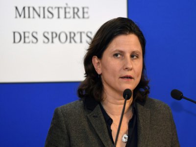 La ministre des Sports Roxana Maracineanu le 3 février 2020 à Paris - Bertrand GUAY [AFP/Archives]