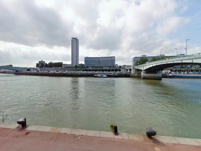 Le Département de Seine-Maritime débloque une aide exceptionnelle de 50 000 euros pour le Liban et va illuminer la Tour des Archives aux couleurs libanaises. - Google Street View