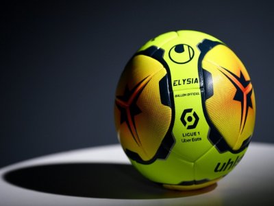 Le ballon officiel de la Ligue 1 - FRANCK FIFE [AFP/Archives]