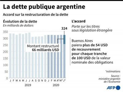 La dette publique argentine - Nicolas RAMALLO [AFP]