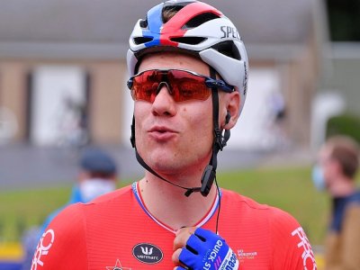 Le cycliste néerlandais Fabio Jakobsen, le 5 juillet à Rotselaar en Belgique - LUC CLAESSEN [BELGA/AFP/Archives]