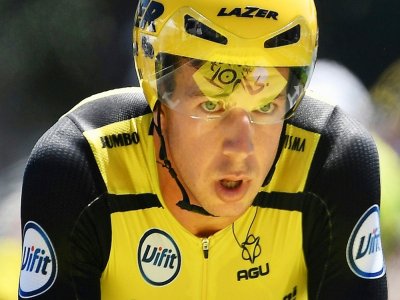 Le Néerlandais Dylan Groenewegen lors du Tour de France, le 19 juillet 2019 à Pau - JEFF PACHOUD [AFP/Archives]