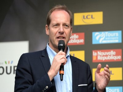 Le directeur du Tour de France, Christian Prudhomme, à Tours, le 7 octobre 2018 - GUILLAUME SOUVANT [AFP/Archives]
