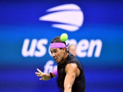L'Espagnol Rafael Nadal lors de l'US Open 2019, à New York - Johannes EISELE [AFP/Archives]