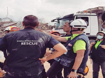 Les pompiers normands sont restés au Liban huit jours, dans une équipe qui comprenait aussi des médecins, infirmiers… - PMH