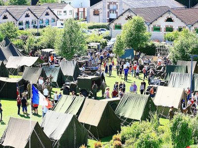 Un campement de reconstituteurs sera implanté dans l'enceinte du Conseil départemental de l'Orne à l'occasion du festival "L'Appel de la Liberté".