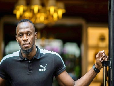 L'ancien coureur jamaïcain Usain Bolt, en mai 2019 à Paris - Martin BUREAU [AFP/Archives]