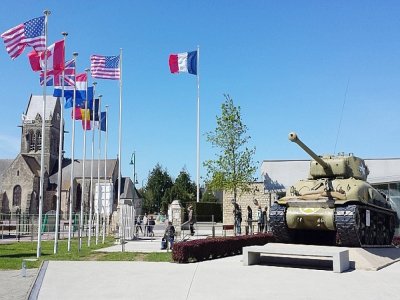L'Airborne Museum à Sainte-Mère-Eglise a vu sa saison estivale sauvée grâce notamment à la clientèle française.