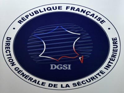 Le logo de la DGSI en novembre 2018 à Levallois-Perret - STEPHANE DE SAKUTIN [AFP/Archives]