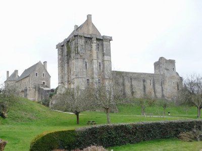 Le château de Saint-Sauveur-le-Vicomte fait partie des monuments sélectionnés pour le loto du patrimoine.