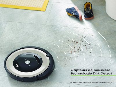 Un aspirateur robot, pour faciliter le ménage au quotidien, à remporter avec Tendance Ouest. - Roomba