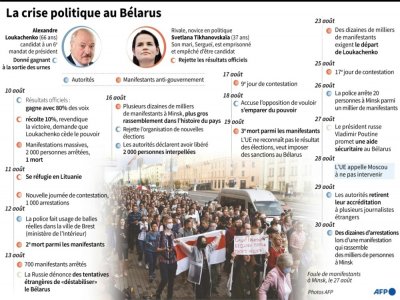 La crise politique au Bélarus - Gal ROMA [AFP]