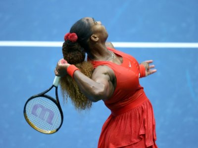 L'Américaine Serena Williams à New York, le 1er septembre 2020 - AL BELLO [GETTY IMAGES NORTH AMERICA/AFP]