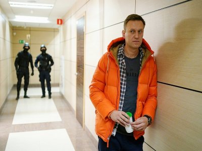 L'opposant russe Alexeï Navalny, le 26 décembre 2019 à  Moscou - Dimitar DILKOFF [AFP/Archives]