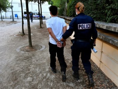 Opération de police dans le quartier des Izards à Toulouse, le 3 septembre 2020 - GEORGES GOBET [AFP]