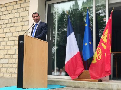 Le député de la 4e circonscription du Calvados Christophe Blanchet change de groupe à l'Assemblée nationale. - DR