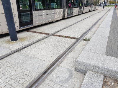 Une opération de meulage sur les rails du tramway est menée au Havre, du mardi 8 au lundi 14 septembre.