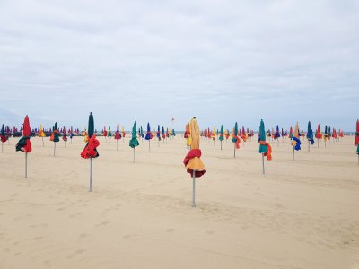 La plage de Deauville a inspiré Coco Chanel.