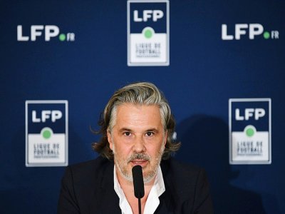 Vincent Labrune élu président de la Ligue de football professionnel (LFP), le 10 septembre 2020 à Paris - FRANCK FIFE [AFP]