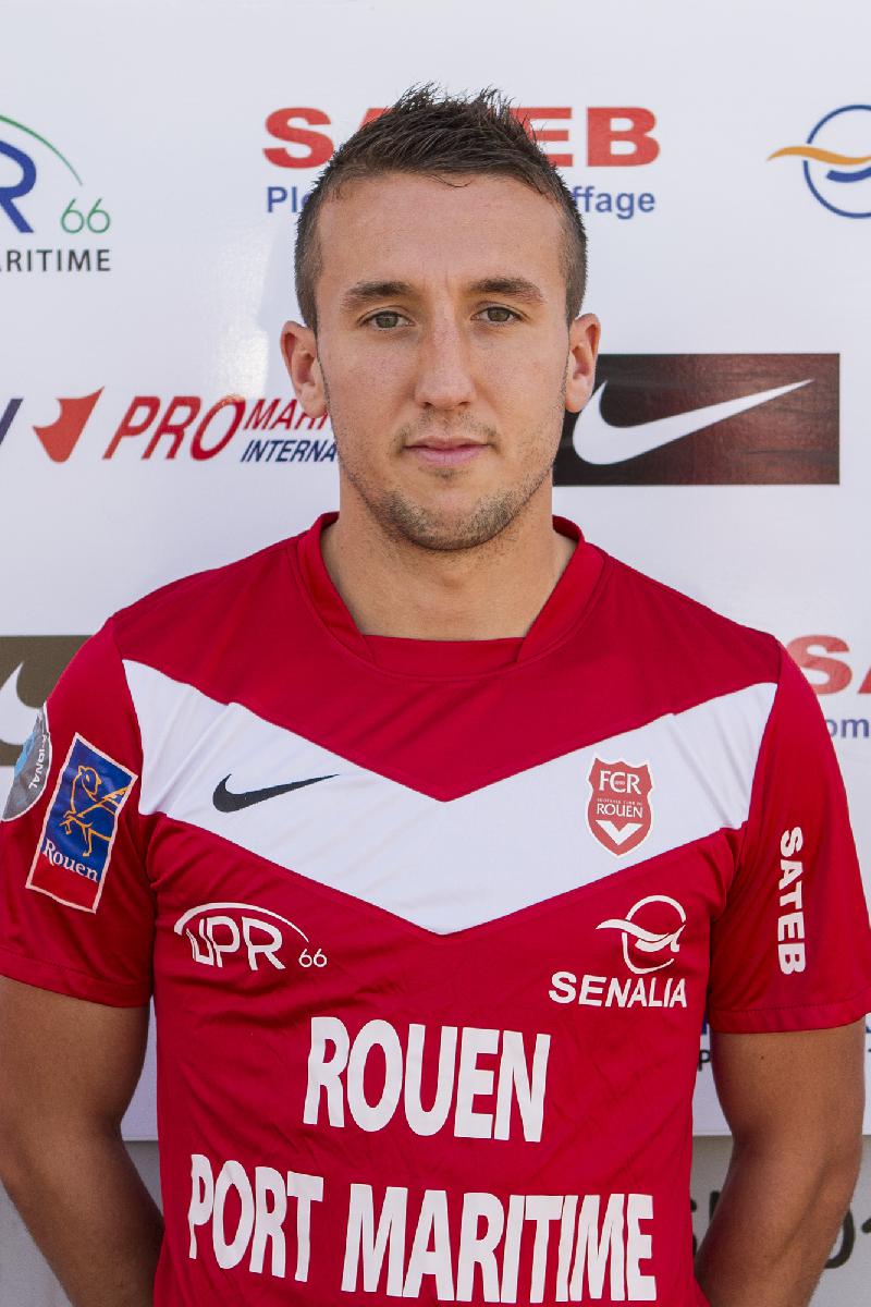 Sébastien Persico, attaquant - Romain Flohic/Tendance Ouest Rouen