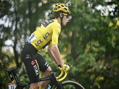 Le Slovène Primoz Roglic (Jumbo) lors de la 16e étape du Tour de France, entre La Tour-du-Pin et Villard-de-Lans, le 15 septembre 2020 - Anne-Christine POUJOULAT [AFP]