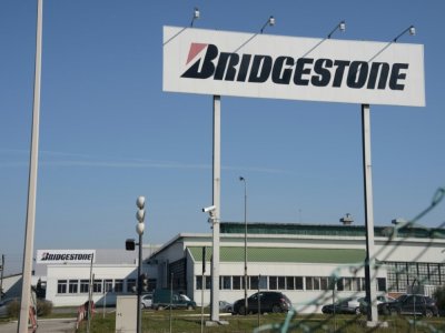 L'usine Bridgestone de Béthune (Pas-de-Calais) le 10 mars 2014 - Denis CHARLET [AFP/Archives]