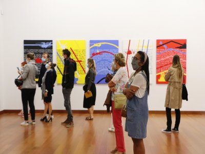 L'exposition "Annoncez la couleur !" de Gérard Fromanger est à découvrir jusqu'au dimanche 3 janvier 2021 au musée des Beaux-Arts. - Sarah Deslandes