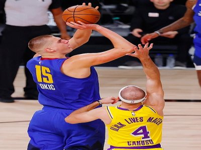 Denver Nuggets v Los Angeles Lakers - Game One - Mike Ehrmann [GETTY IMAGES NORTH AMERICA/AFP]