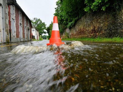 Inondations à Sore, dans les Landes, le 11 mai 2020 - GEORGES GOBET [AFP/Archives]