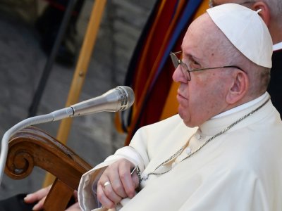 Le pape François au Vatican le 9 septembre 2020 - Vincenzo PINTO [AFP/Archives]