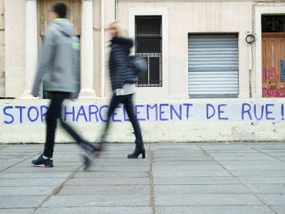 Manifestation contre la violence sexuelle le 23 novembre 2019 à Marseille - CLEMENT MAHOUDEAU [AFP]