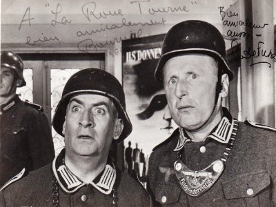 Le duo que formait Bourvil avec Louis de Funès, notamment dans La Grande vadrouille, a marqué le cinéma français.