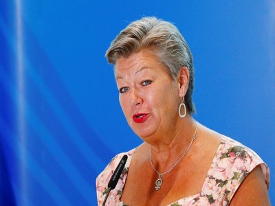 La Commissaire européenne aux Affaires intérieures Ylva Johansson à Bruxelles le 7 septembre 2020 - FRANCOIS LENOIR [POOL/AFP]