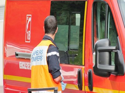 Les pompiers sont intervenus mercredi 23 septembre à Douville-en-Auge après un terrible accident impliquant deux poids lourds.