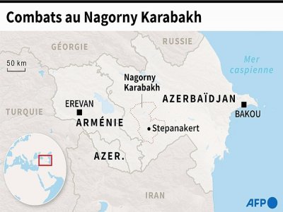 Combats au Nagorny Karabakh - Aude GENET [AFP]