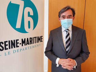 Bertrand Bellanger, président du Département de Seine-Maritime, espère pouvoir saisir des opportunités dans le plan de relance du gouvernement.