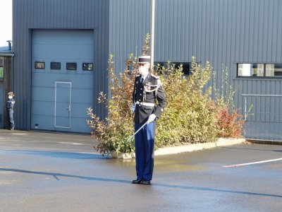 Le capitaine Warren Goupil a pris ses fonctions ce jeudi 1er octobre, lors d'une cérémonie militaire à la compagnie de gendarmerie de Cherbourg-en-Cotentin, au 2 rue Michel-Petrucciani.