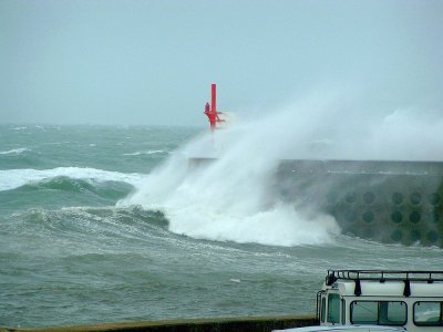 Tempête Alex : des vents ont été enregistrés jusqu'à 147 km/h dans la Manche dans la nuit du jeudi 1er au vendredi 2 octobre.