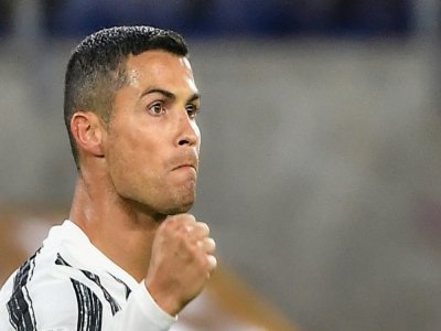 L'attaquant portugais Cristiano Ronaldo, de la Juventus Turin, à Rome le 27 septembre 2020 - Tiziana FABI [AFP/Archives]
