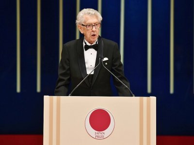 Le scientifique australien Jacques Miller, à Tokyo, le 18 avril 2018 - KAZUHIRO NOGI [AFP/Archives]